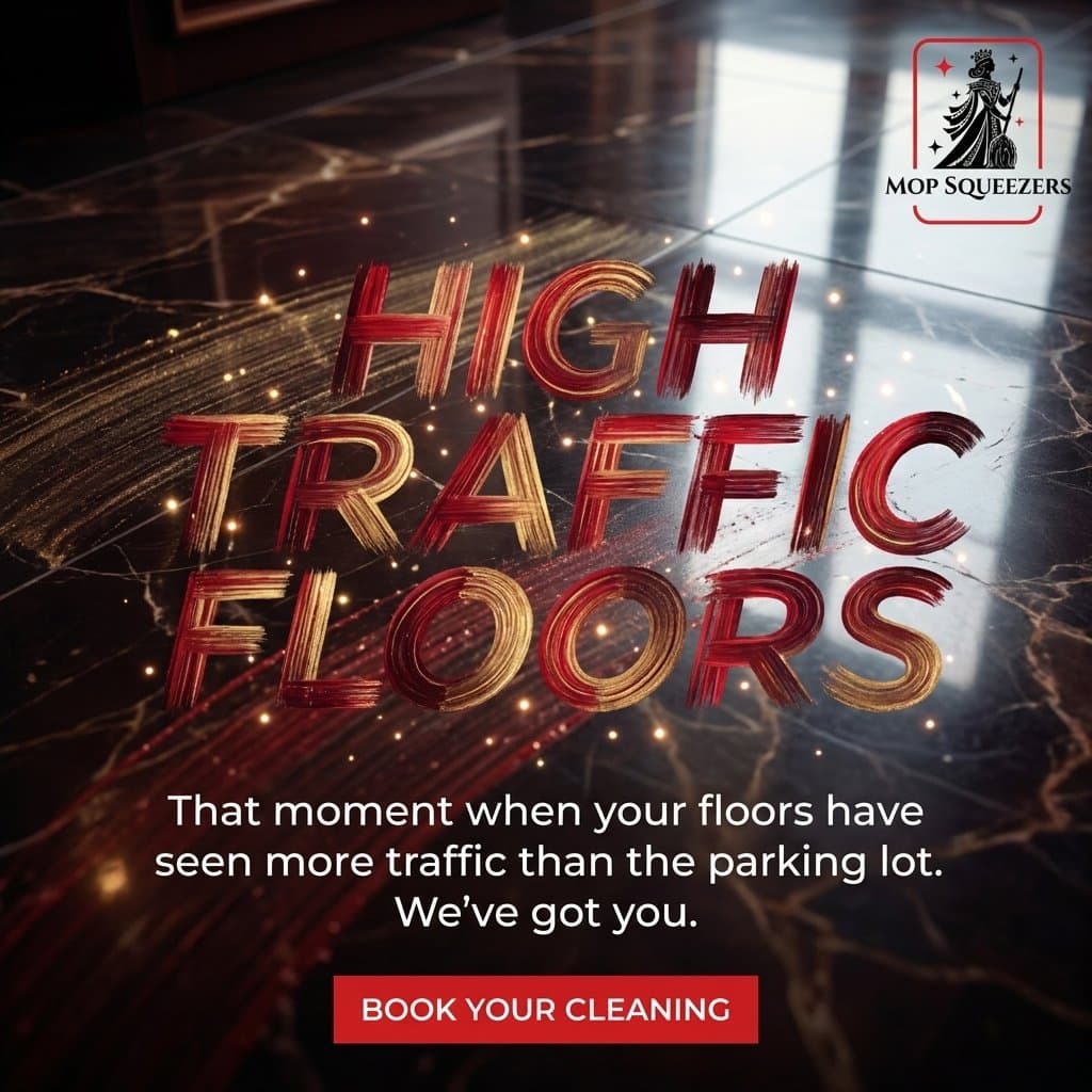 High Traffic Floors Professional Cleaning
